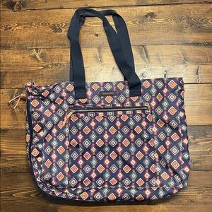 Vera Bradley Lighten Up Expandable Travel Tote